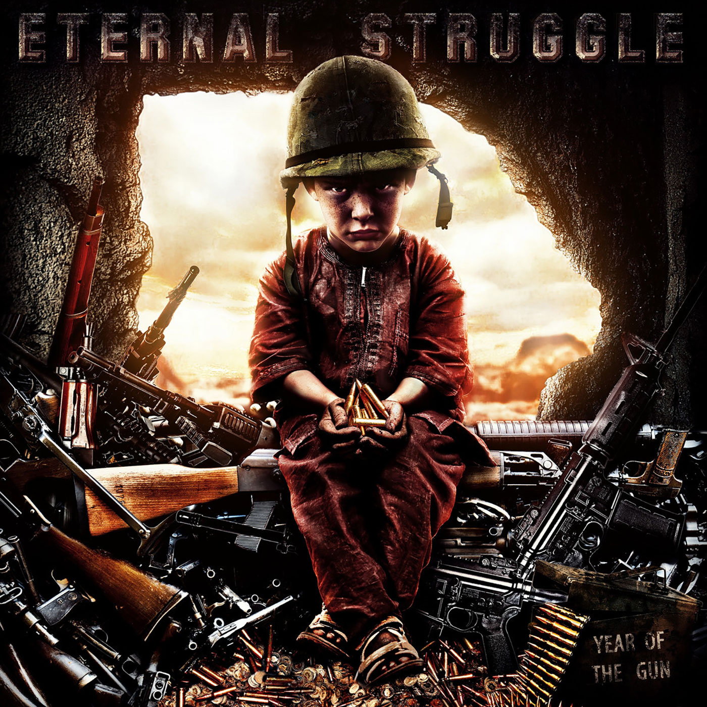 Eternal Struggle - Year Of The Gun CD - Demons Run Amok / Upstate Recordings