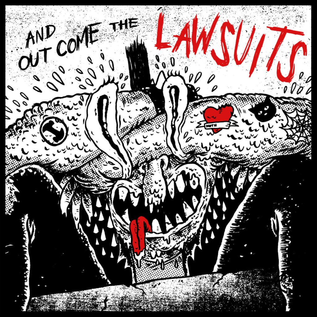 V/A - ...And Out Come The Lawsuits LP - Sell The Heart Records / Lavasocks Records