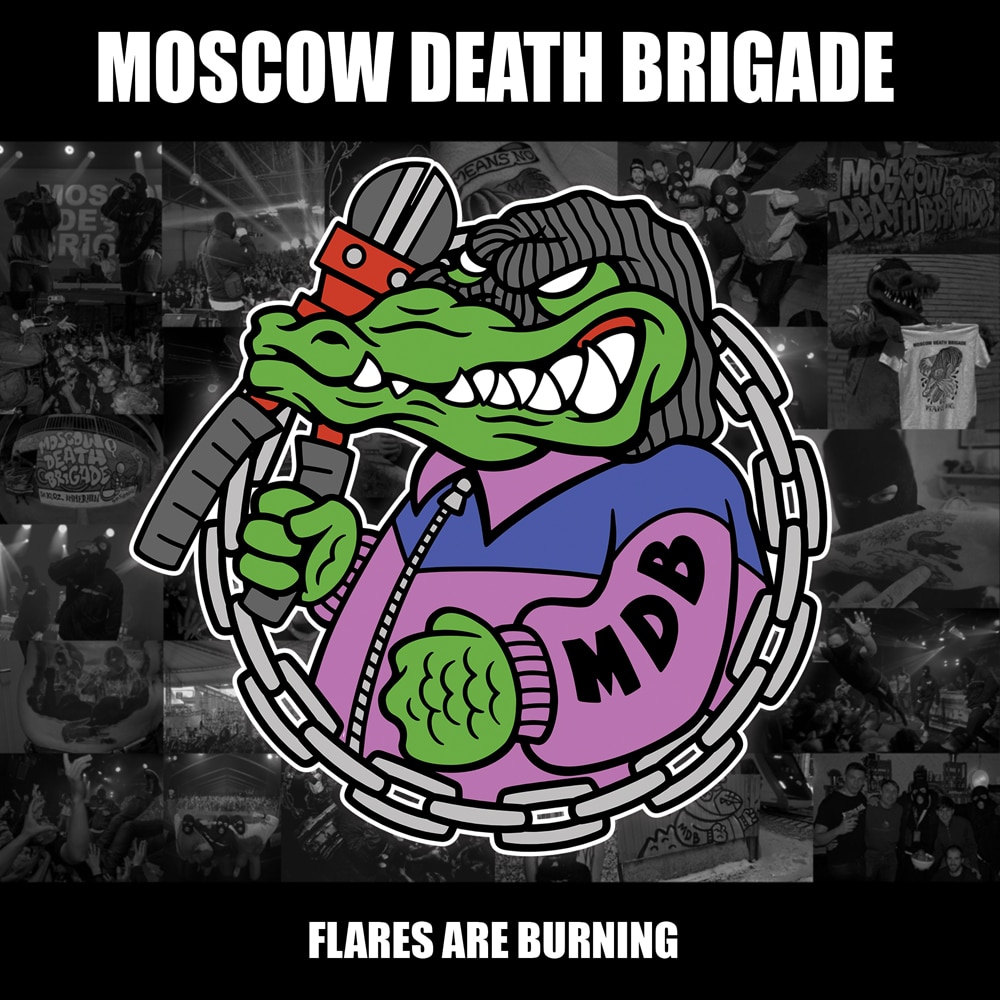 Moscow Death Brigade – Flares Are Burning 7″ (Fire & Flames Music)