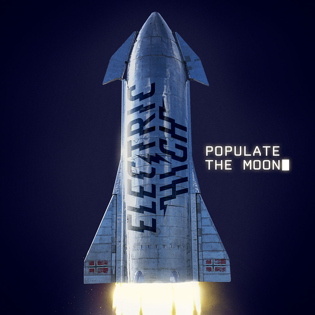 Electric High - Populate The Moon