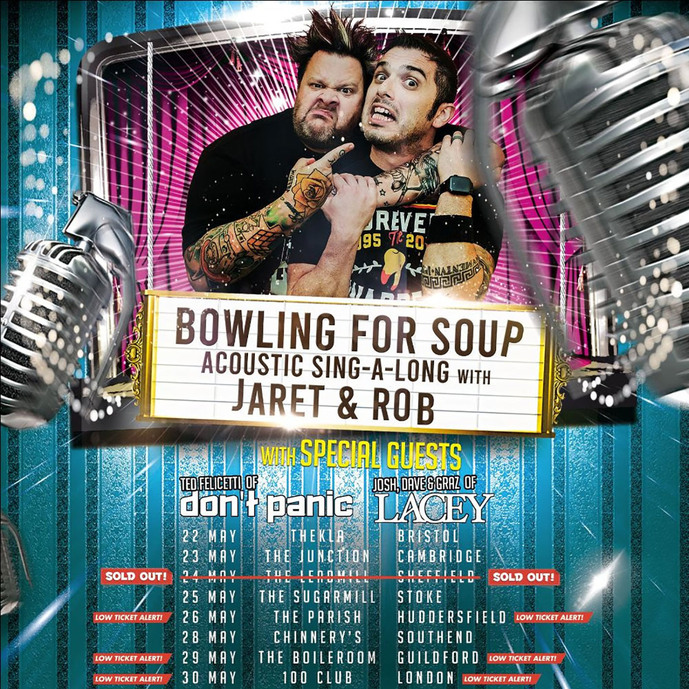 Bowling For Soup Acoustic Sing-A-Long With Jaret & Rob - May 2022 UK Tour