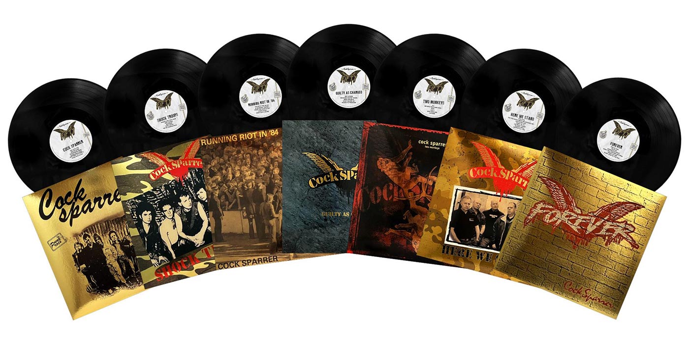 Cock Sparrer 50th Anniversary Vinyl Collection